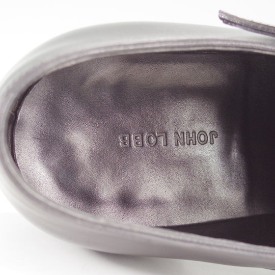 極美品★ジョンロブ 6E【定価￥291,600-★ワンピース仕様のサイドモンク/COAST】プレステージライン/7000ラスト/黒/JOHN LOBB★n850