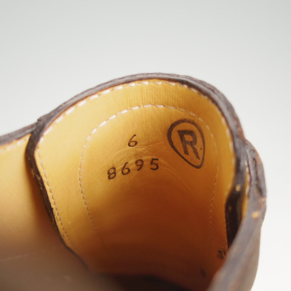 美品★ジョンロブ SIZE 6【レザースニーカー★WINNER/8695ラスト】ウィナー/ヌバック/濃茶/メンズ/JOHN LOBB★o917