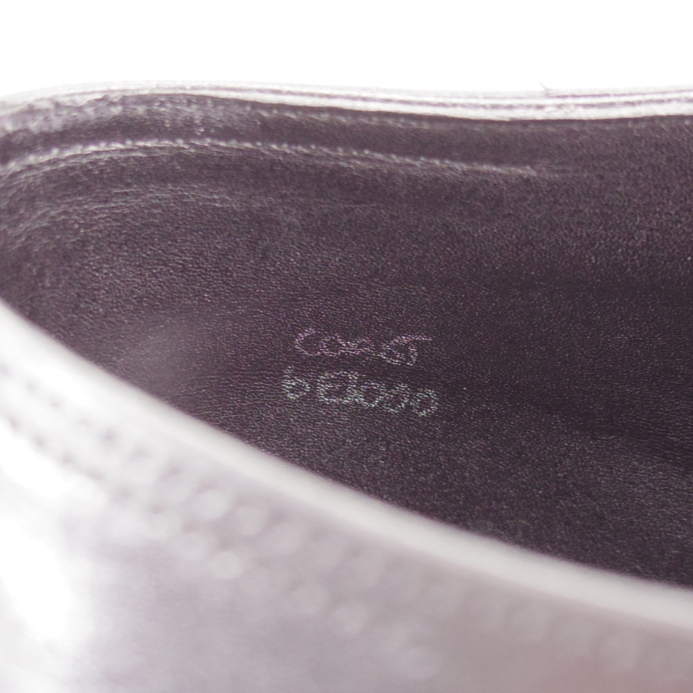 極美品★ジョンロブ 6E【定価￥291,600-★ワンピース仕様のサイドモンク/COAST】プレステージライン/7000ラスト/黒/JOHN LOBB★n850