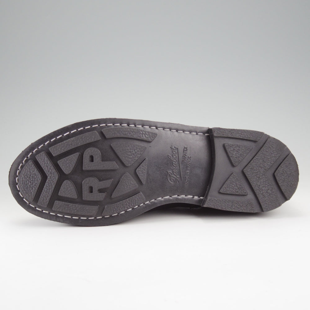 使用数回★パラブーツ SIZE 7.5【定価￥96,800-★シャンボード/CHAMBORD】リスレザー/TEXソール/Uチップ/NOIR/黒/メンズ/Paraboot★n851