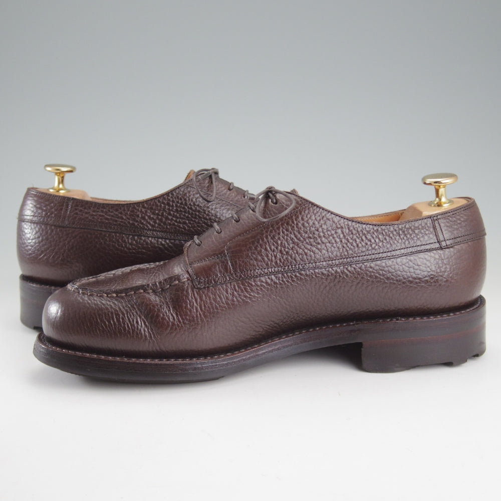極上★(浅草)RENDO/レンド SIZE 7.5【現オーダー価格10万円以上★パターンオーダー品/GB001】Uチップ/グレインレザー/濃茶/メンズ★p502