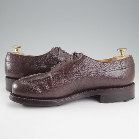 極上★(浅草)RENDO/レンド SIZE 7.5【現オーダー価格10万円以上★パターンオーダー品/GB001】Uチップ/グレインレザー/濃茶/メンズ★p502