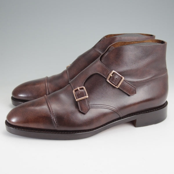 極美品★ジョンロブ 8E【注文価格￥349,800-★バイリクエスト品/WILLIAM2(BOOT)】ウィリアム/ミュージアムカーフ/濃茶/JOHN LOBB★n362