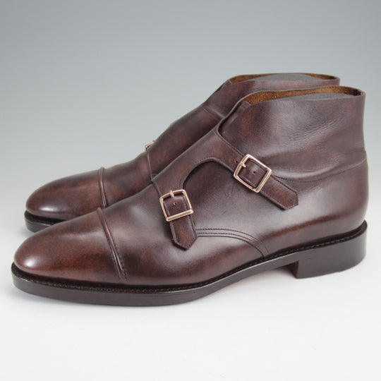 極美品★ジョンロブ 8E【注文価格￥349,800-★バイリクエスト品/WILLIAM2(BOOT)】ウィリアム/ミュージアムカーフ/濃茶/JOHN LOBB★n362