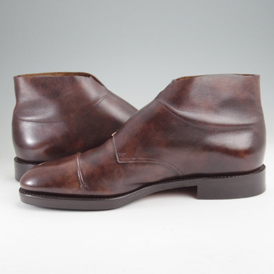極美品★ジョンロブ 8E【注文価格￥349,800-★バイリクエスト品/WILLIAM2(BOOT)】ウィリアム/ミュージアムカーフ/濃茶/JOHN LOBB★n362