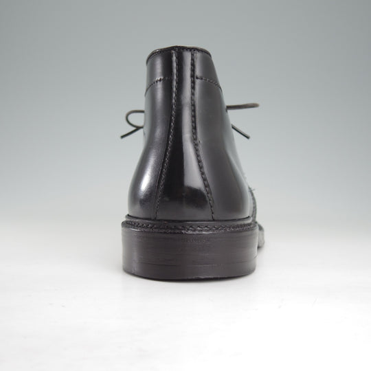 美品★オールデン 7D【定価￥216,700-★コードバン仕様/1340/(米)CITI SHOES別注】バリーラスト/チャッカブーツ/黒/メンズ/ALDEN★o373