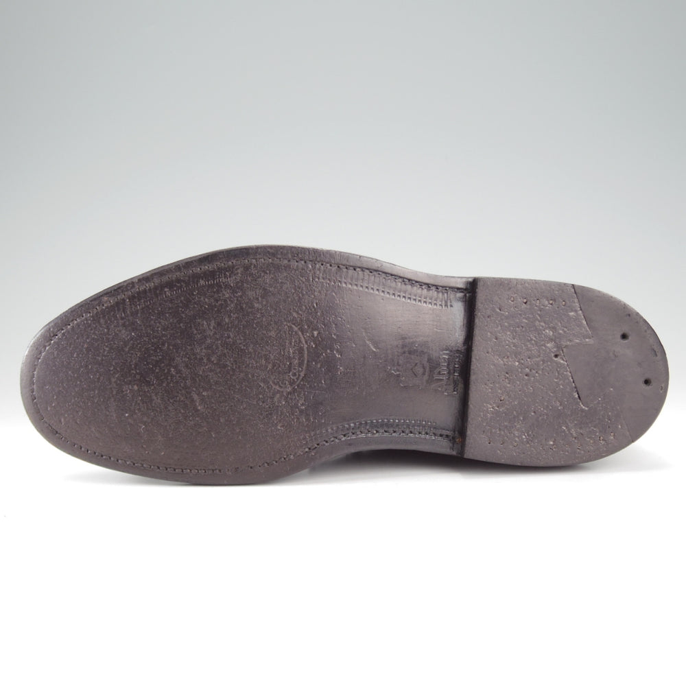 美品★オールデン 7D【定価￥216,700-★コードバン仕様/1340/(米)CITI SHOES別注】バリーラスト/チャッカブーツ/黒/メンズ/ALDEN★o373