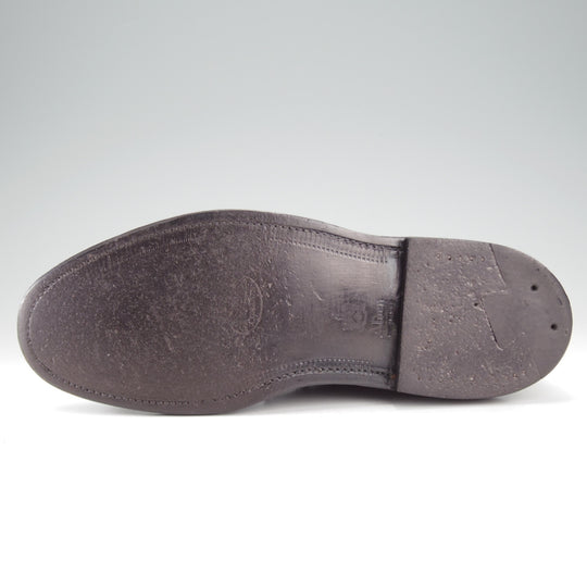 美品★オールデン 7D【定価￥216,700-★コードバン仕様/1340/(米)CITI SHOES別注】バリーラスト/チャッカブーツ/黒/メンズ/ALDEN★o373