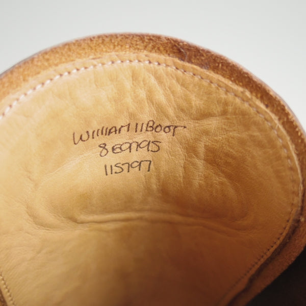 極美品★ジョンロブ 8E【注文価格￥349,800-★バイリクエスト品/WILLIAM2(BOOT)】ウィリアム/ミュージアムカーフ/濃茶/JOHN LOBB★n362