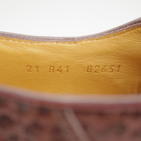 美品★パラブーツ SIZE 41【定価￥110,000-★ミカエル/MICHAEL】チロリアンシューズ/グレインレザー/濃茶/メンズ/Paraboot★p505
