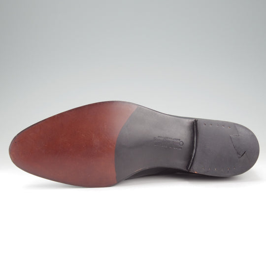 未使用★クロケット&ジョーンズ 8.5D【ハンドグレードライン★BARSTOW/プレーントゥ】Vフロント/カーフ/黒/メンズ/Crockett&Jones★o375