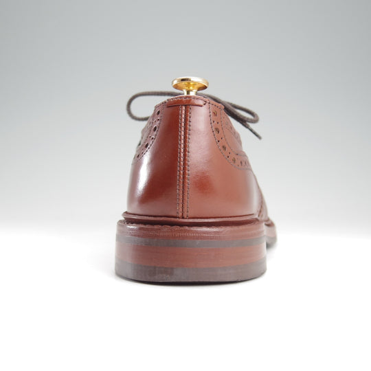美品★トリッカーズ SIZE 9.5【定価￥132,000-★ダイナイトソール/BOURTON/マロンアンティーク】バートン/M5633/茶/Tricker's★n856