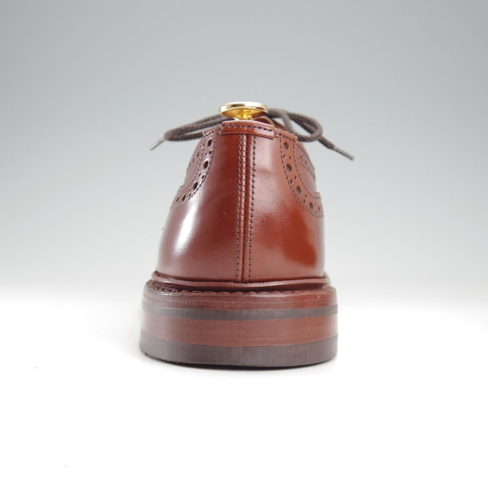 美品★トリッカーズ SIZE 9.5【定価￥132,000-★ダイナイトソール/BOURTON/マロンアンティーク】バートン/M5633/茶/Tricker's★n856