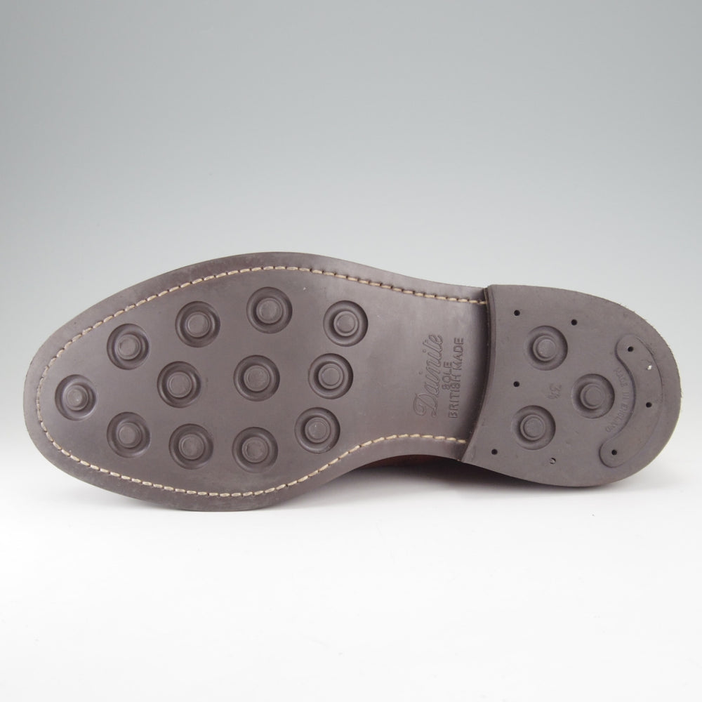 美品★トリッカーズ SIZE 9.5【定価￥132,000-★ダイナイトソール/BOURTON/マロンアンティーク】バートン/M5633/茶/Tricker's★n856