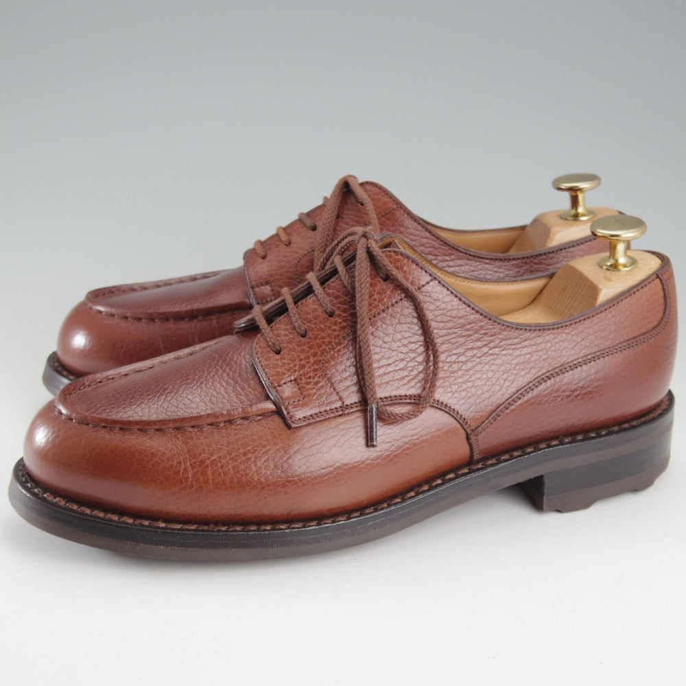 極上★J.M.ウエストン 5.5D【現行定価￥187,000-★ゴルフ/GOLF】641/31ラスト/Uチップ/チェスナット/茶/Weston/ウェストン★o924