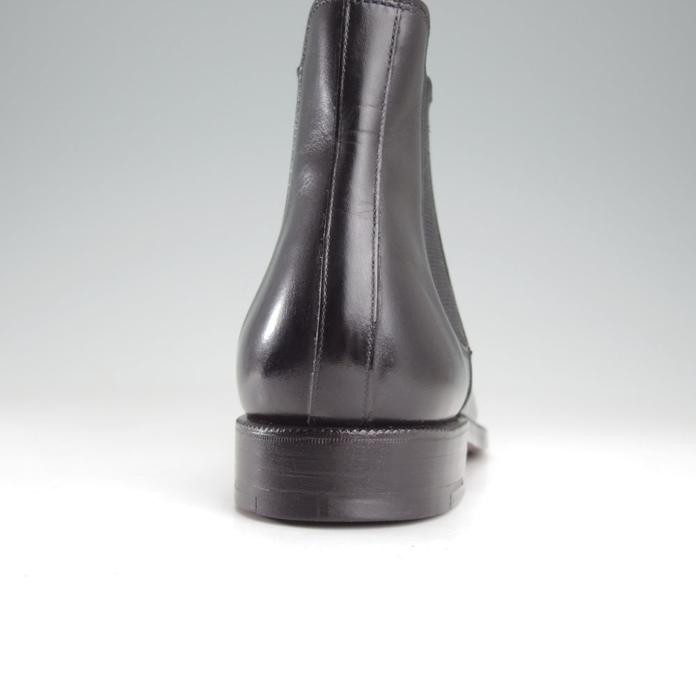 極上★クロケット&ジョーンズ 6.5E【現行定価10万円以上★CHELSEA/チェルシー】サイドゴアブーツ/黒/Crockett&Jones★o376