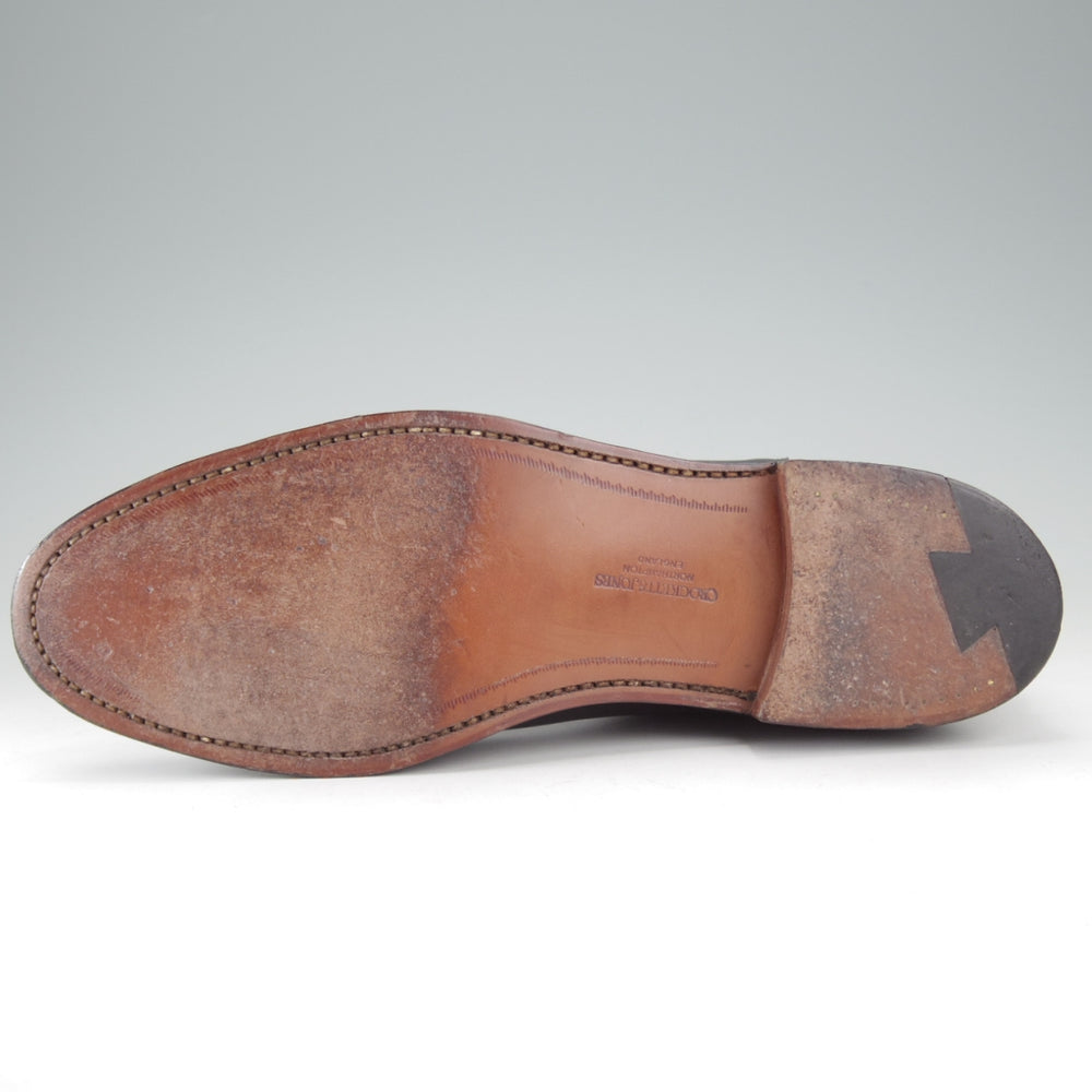 極上★クロケット&ジョーンズ 6.5E【現行定価10万円以上★CHELSEA/チェルシー】サイドゴアブーツ/黒/Crockett&Jones★o376