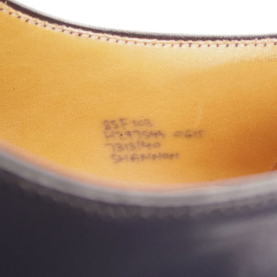 美品★チャーチ 85F/UK8.5【定価￥192,500-★SHANNON/シャノン】103ラスト/プレーントゥ/紺/メンズ/Church's★n857