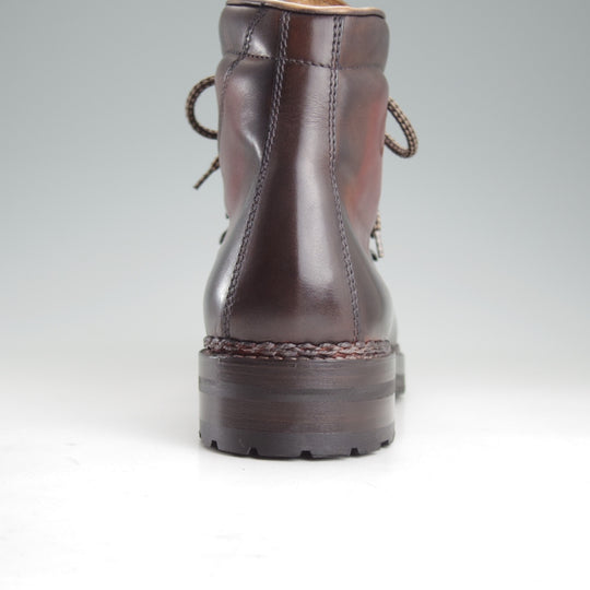 ほぼ未使用★(伊)F.LLIジャコメッティ SIZE 43【定価￥173,800-★マルモラーダ/FG105】マウンテンブーツ/カーフ/赤茶/Giacometti★p509