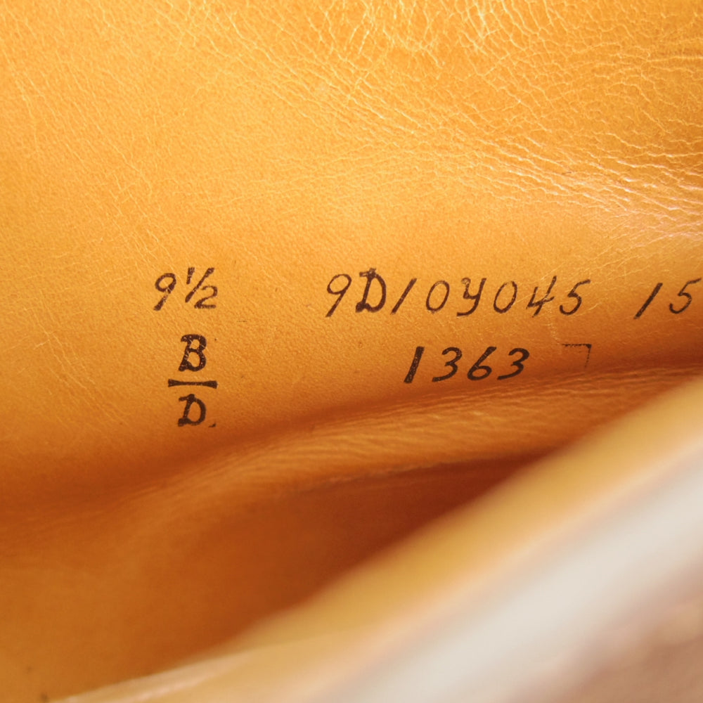 訳あり★オールデン 9.5D【現行定価17万円以上★ビームス別注/チャッカブーツ/1363】バリーラスト/スエード/濃茶/BEAMS/ALDEN★o926