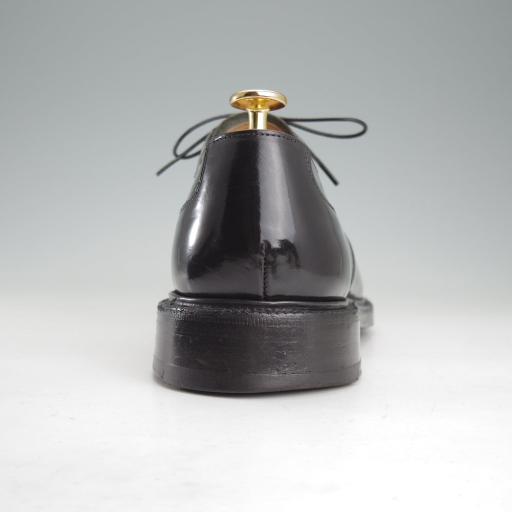 極上★チャーチ 70F/UK7【純正シューツリー付き★LANCASTER/173ラスト】5都市ロゴ/ストレートチップ/黒/メンズ/Church's★o381