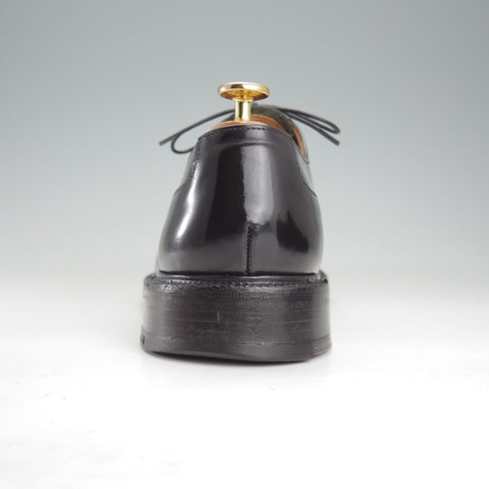 極上★チャーチ 70F/UK7【純正シューツリー付き★LANCASTER/173ラスト】5都市ロゴ/ストレートチップ/黒/メンズ/Church's★o381