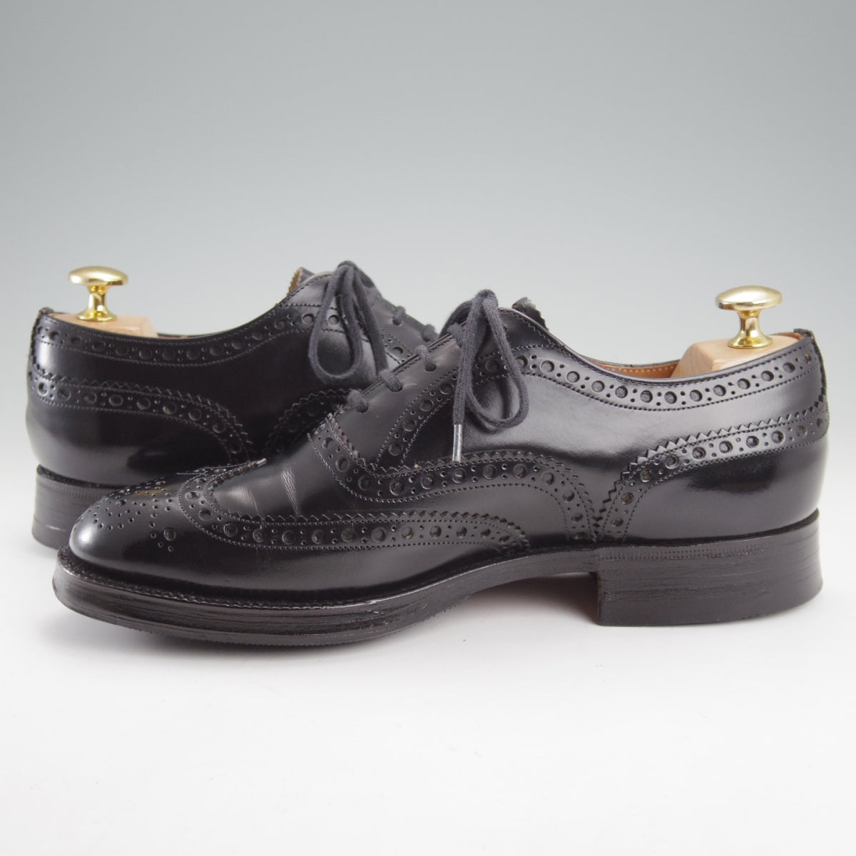 ★Ｃhurch's BURWOOD ３ W フルブローグ 極美品☆チャーチ(レディース) SIZE 38【☆バーウッド/BURWOOD