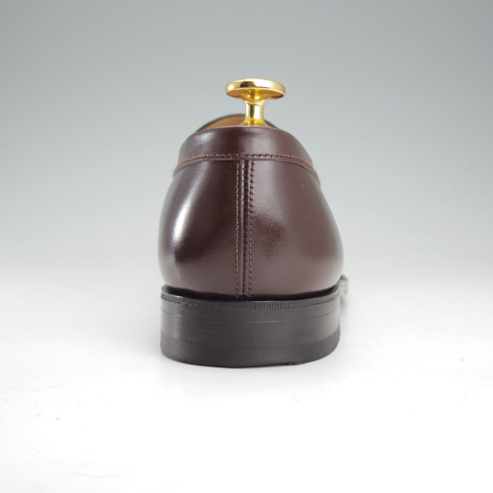 極美品★J.M.ウエストン 5C【定価￥156,200-★180/コインローファー】41ラスト/ボックスカーフ/MELEZE/濃茶/Weston/ウェストン★o382