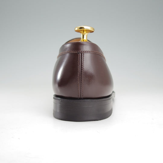 極美品★J.M.ウエストン 5C【定価￥156,200-★180/コインローファー】41ラスト/ボックスカーフ/MELEZE/濃茶/Weston/ウェストン★o382