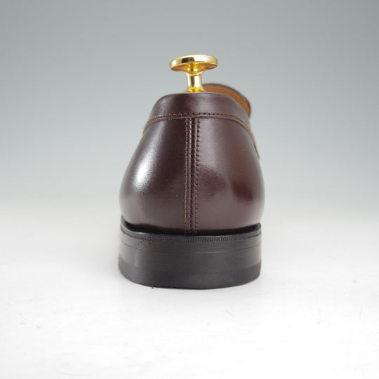 極美品★J.M.ウエストン 5C【定価￥156,200-★180/コインローファー】41ラスト/ボックスカーフ/MELEZE/濃茶/Weston/ウェストン★o382