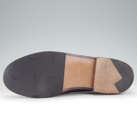 極美品★J.M.ウエストン 5C【定価￥156,200-★180/コインローファー】41ラスト/ボックスカーフ/MELEZE/濃茶/Weston/ウェストン★o382