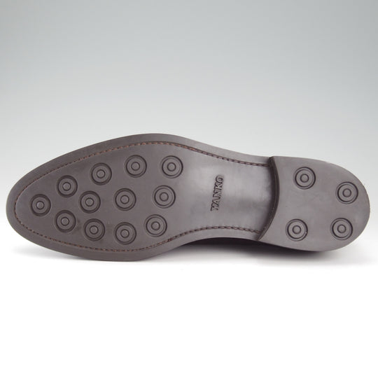 美品★(スペイン製)YANKO/ヤンコ SIZE 9【ブラックラピド製法★プレーントゥ/黒】14343/スエード/メンズ★o928