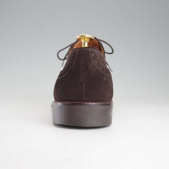 美品★(スペイン製)YANKO/ヤンコ SIZE 9【ブラックラピド製法★セミブローグ/濃茶】14346/スエード/メンズ★o929