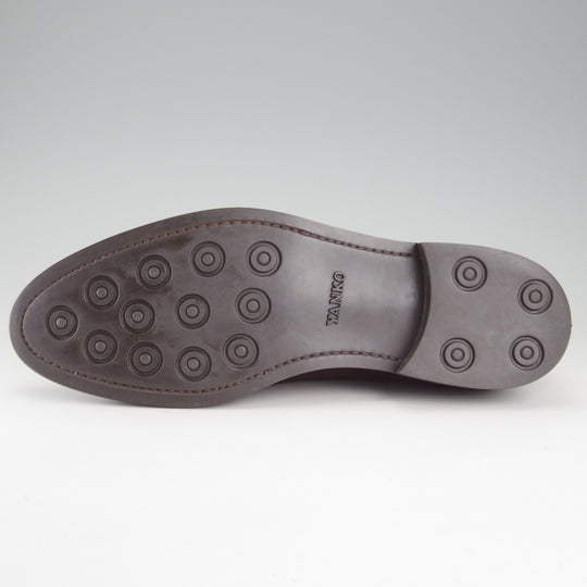 美品★(スペイン製)YANKO/ヤンコ SIZE 9【ブラックラピド製法★セミブローグ/濃茶】14346/スエード/メンズ★o929