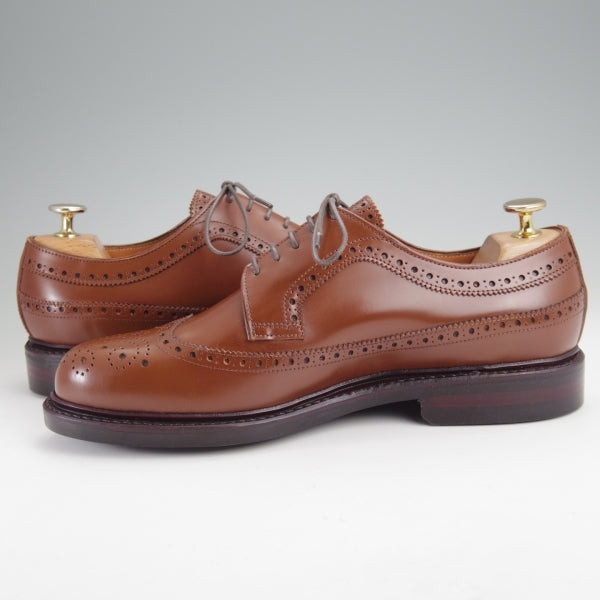 未使用★ジャランスリワヤ SIZE 6.5【定価￥41,800-★ロングウイング/99037】1663ラスト/コニャック/茶/メンズ/JALAN SRIWIJAWA★n369