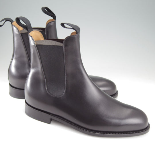 未使用★J.M.ウエストン 8E【定価￥198,000-★サイドゴアブーツ/705】39ラスト/ボックスカーフ/黒/メンズ/Weston/ウェストン★o385