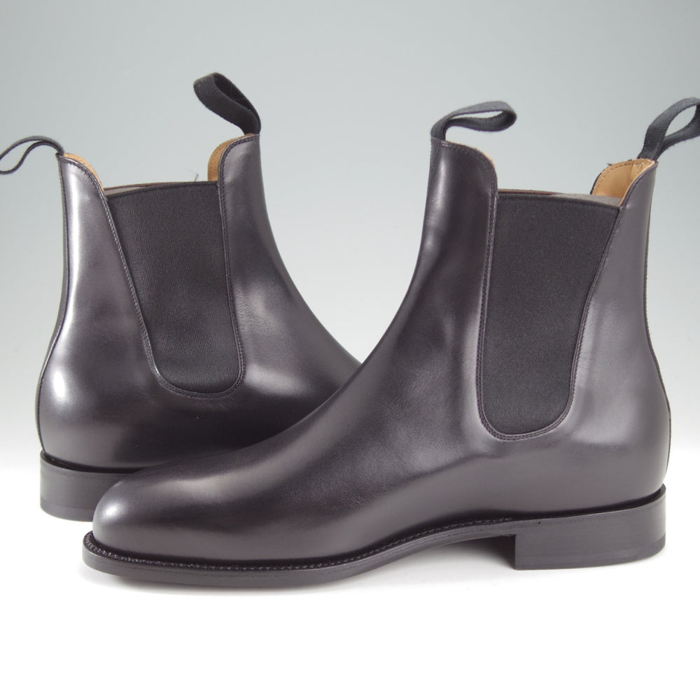 未使用★J.M.ウエストン 8E【定価￥198,000-★サイドゴアブーツ/705】39ラスト/ボックスカーフ/黒/メンズ/Weston/ウェストン★o385