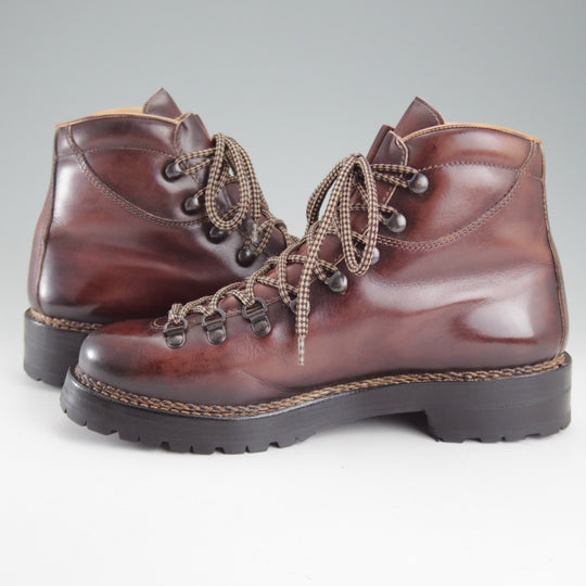 極上★(伊)F.LLIジャコメッティ SIZE 39【定価￥173,800-★マルモラーダ/FG105】マウンテンブーツ/カーフ/濃茶/Giacometti★o931