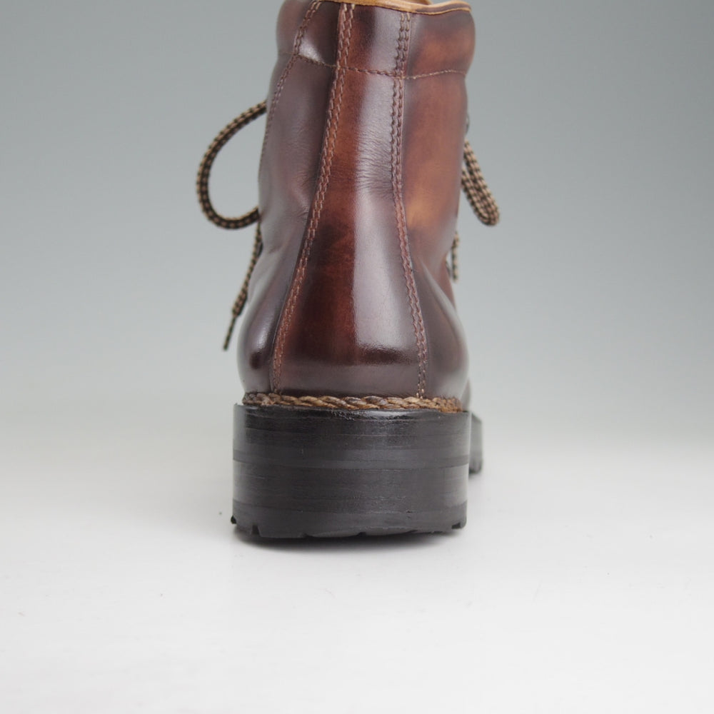 極上★(伊)F.LLIジャコメッティ SIZE 39【定価￥173,800-★マルモラーダ/FG105】マウンテンブーツ/カーフ/濃茶/Giacometti★o931