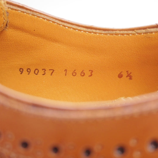 未使用★ジャランスリワヤ SIZE 6.5【定価￥41,800-★ロングウイング/99037】1663ラスト/コニャック/茶/メンズ/JALAN SRIWIJAWA★n369