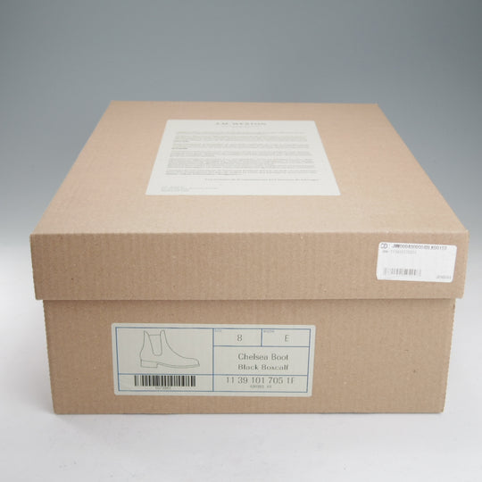 未使用★J.M.ウエストン 8E【定価￥198,000-★サイドゴアブーツ/705】39ラスト/ボックスカーフ/黒/メンズ/Weston/ウェストン★o385