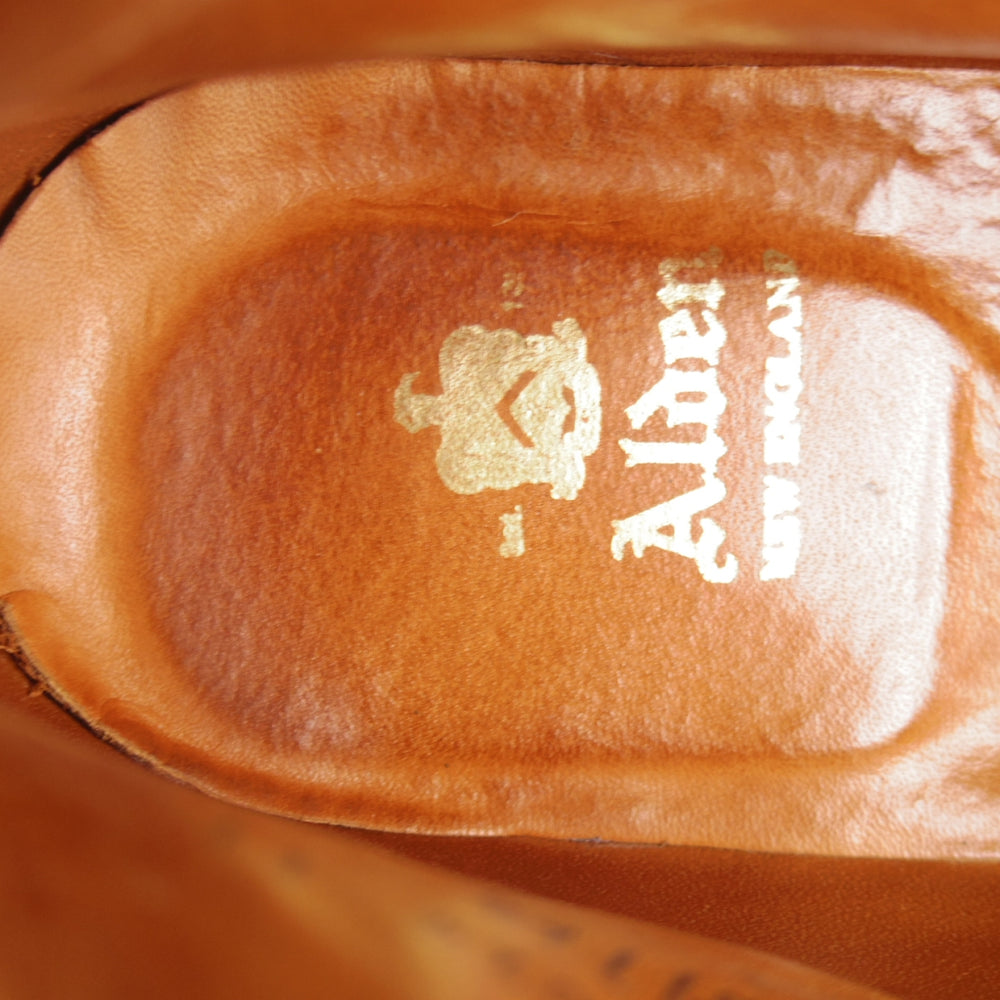 極上★オールデン 8D【定価￥178,200-★D9928/Vチップ/ブーツ】バリーラスト/カーフ/茶/メンズ/ALDEN★o399