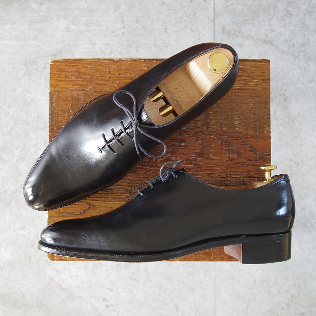 極上☆ジョンストン&マーフィー SIZE 7.5【☆CROWN ARISTOCRAFT