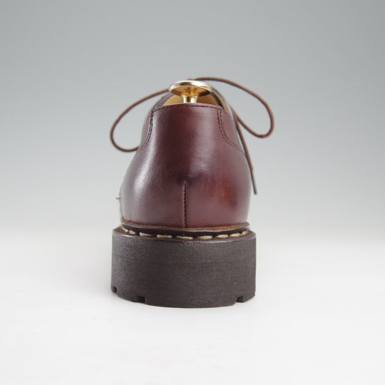 使用数回★パラブーツ SIZE 6.5【定価￥96,800-★シャンボード/CHAMBORD】リスレザー/TEXソール/Uチップ/濃茶/メンズ/Paraboot★n863