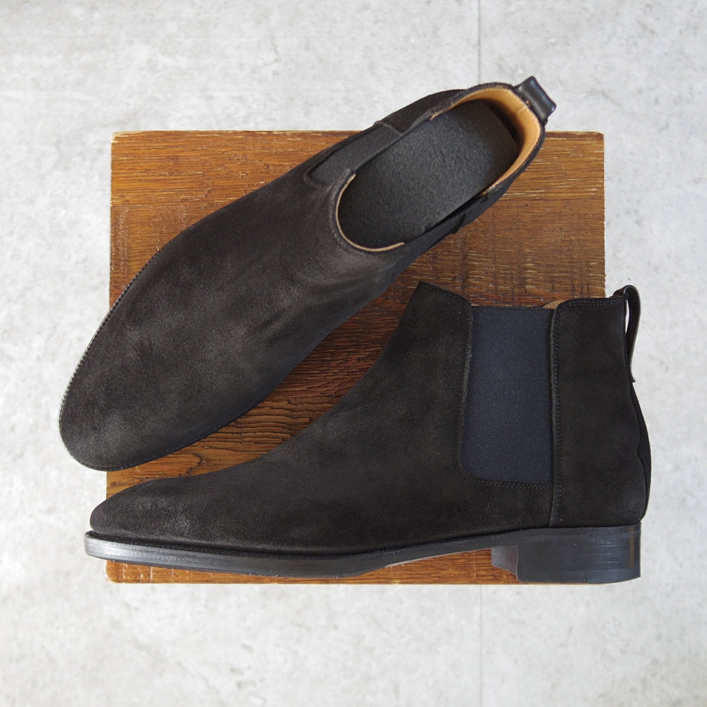 美品★ジョンロブ 6E【注文価格40万円程度★バイリクエスト品/TUDOR】プレステージライン/7000Bラスト/ブーツ/黒/JOHN LOBB★o395