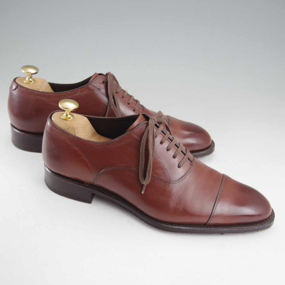 極上★シェットランドフォックス SIZE 5.5【ブラッドフォードシリーズ★ストレートチップ/079F】カーフ/茶/メンズ/SHETLANDFOX★p514