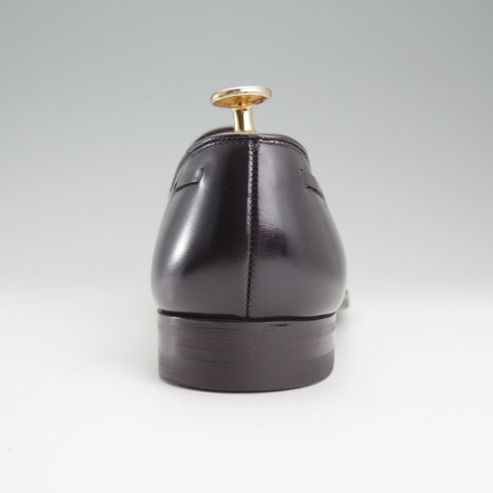 極上★クロケット&ジョーンズ 7.5E【定価￥126,500-★CAVENDISH 2/キャベンディッシュ2】325ラスト/タッセルローファー/カーフ/黒★n864