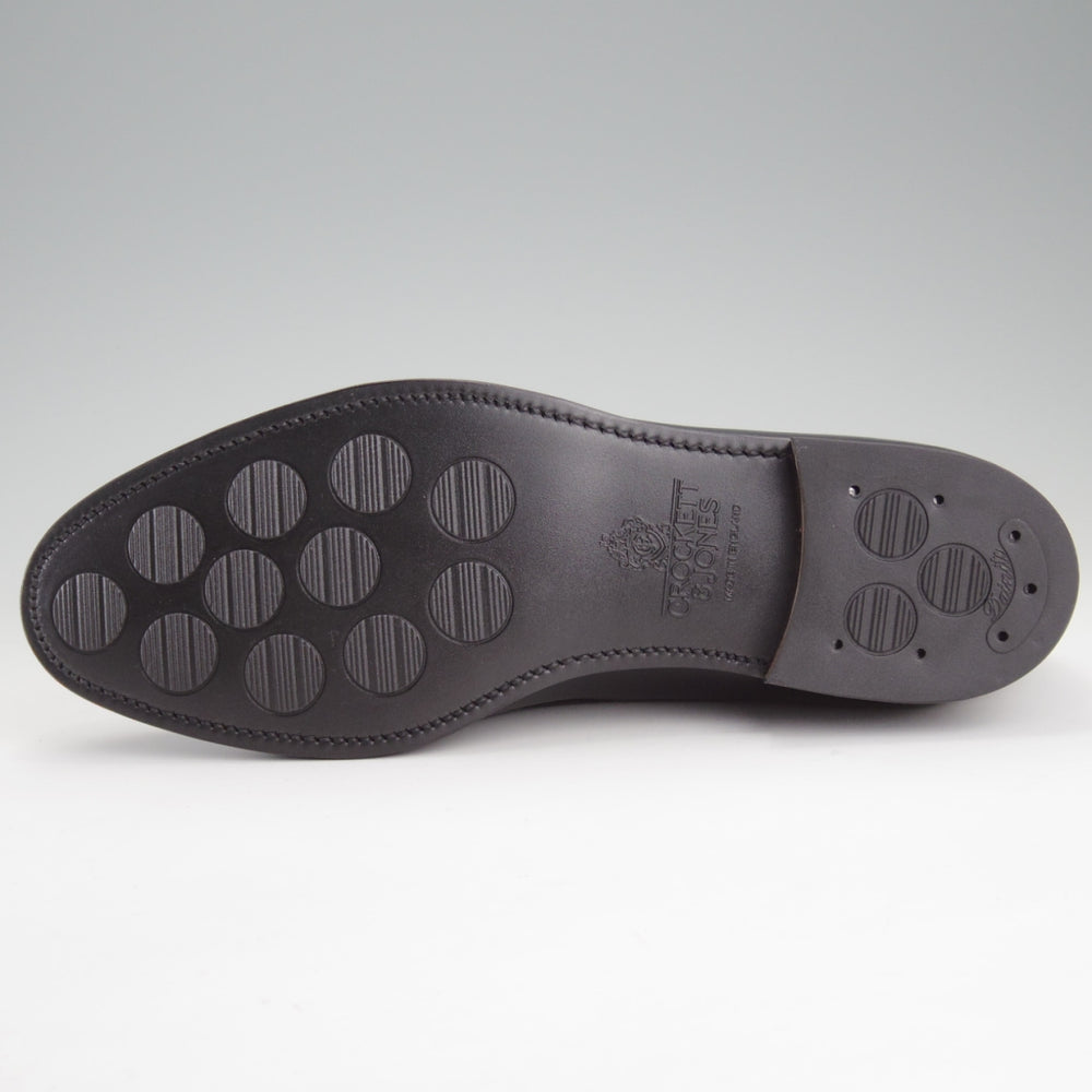 極上★クロケット&ジョーンズ 7.5E【定価￥126,500-★CAVENDISH 2/キャベンディッシュ2】325ラスト/タッセルローファー/カーフ/黒★n864