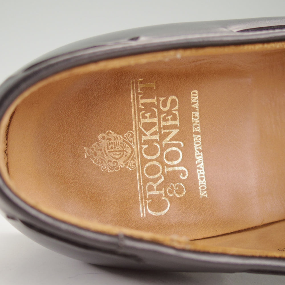 極上★クロケット&ジョーンズ 7.5E【定価￥126,500-★CAVENDISH 2/キャベンディッシュ2】325ラスト/タッセルローファー/カーフ/黒★n864