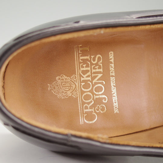 極上★クロケット&ジョーンズ 7.5E【定価￥126,500-★CAVENDISH 2/キャベンディッシュ2】325ラスト/タッセルローファー/カーフ/黒★n864